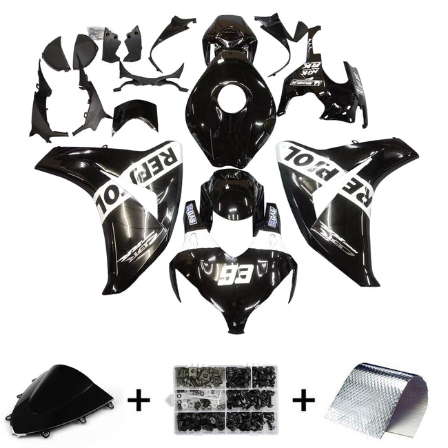 2008-2011 Honda CBR1000RR Injection Fairing Kit Bodywork Plastic ABS #172