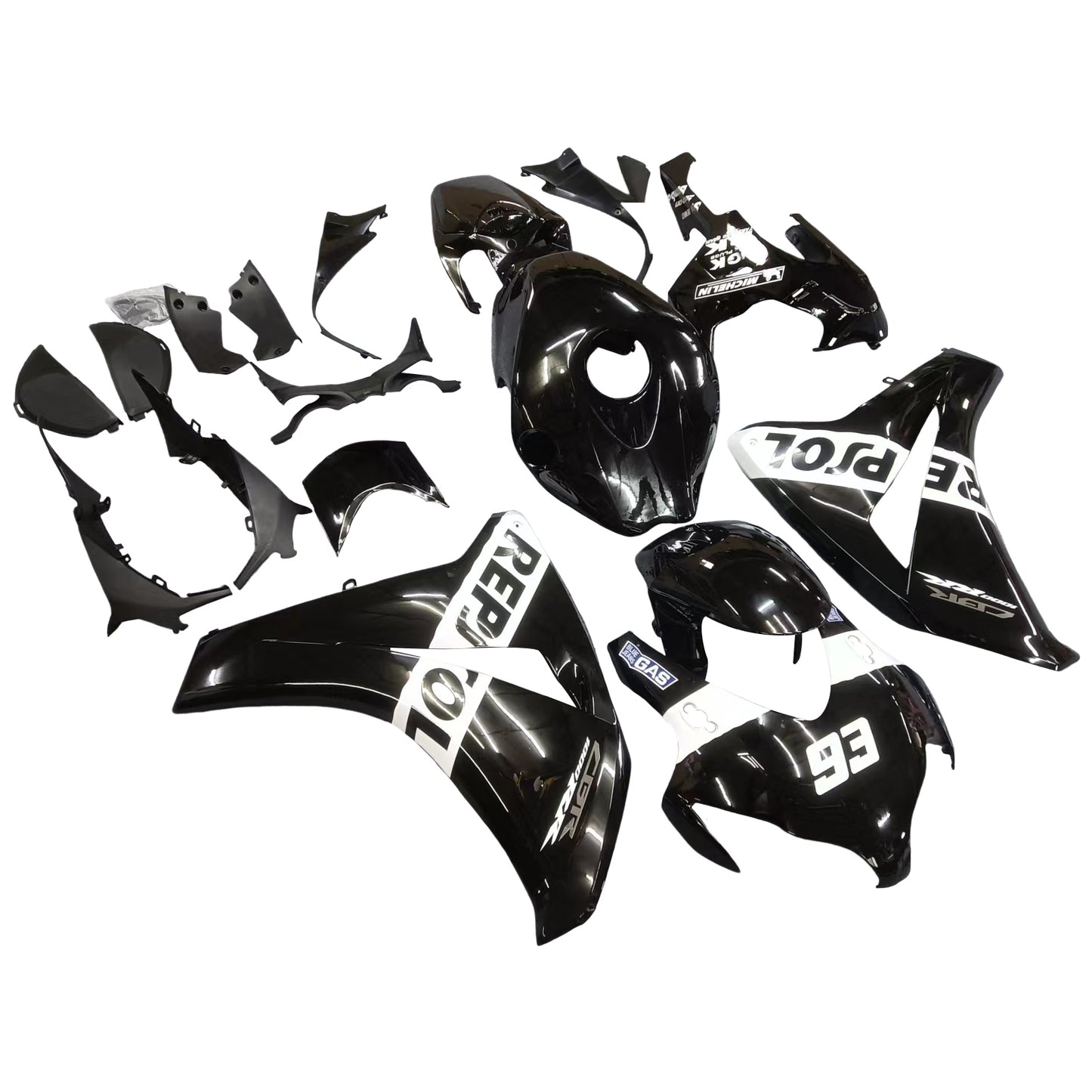 2008-2011 Honda CBR1000RR Injection Fairing Kit Bodywork Plastic ABS #172