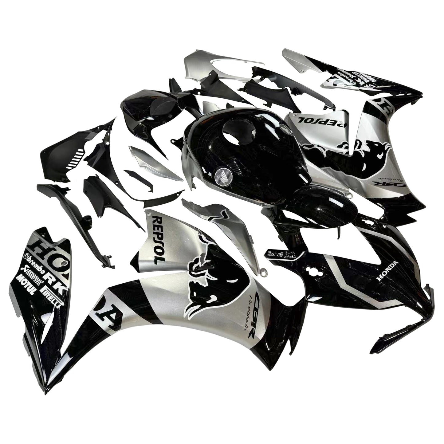 2012-2016 Honda CBR1000RR Injection Fairing Kit Bodywork Plastic ABS#170