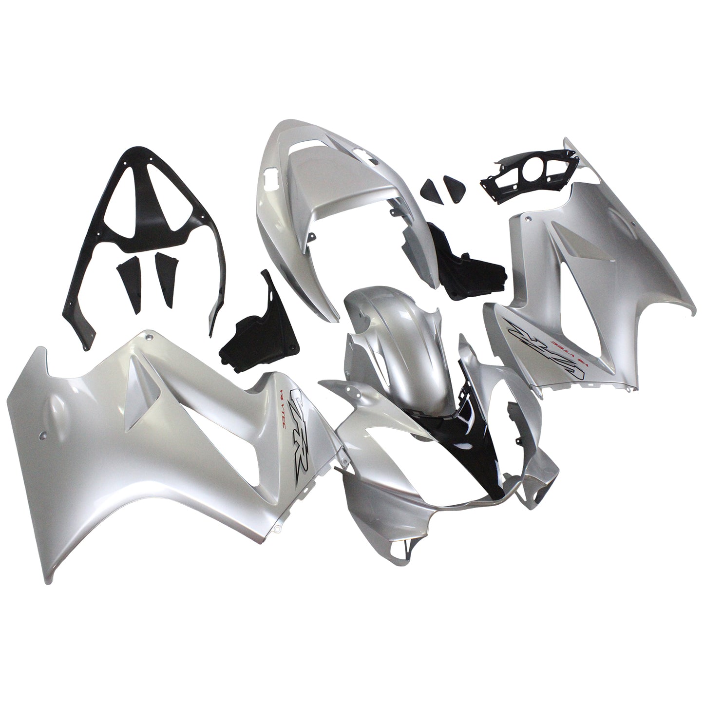 2002-2012 Honda VFR800 Injection ABS Plastic Bodywork Fairing #11