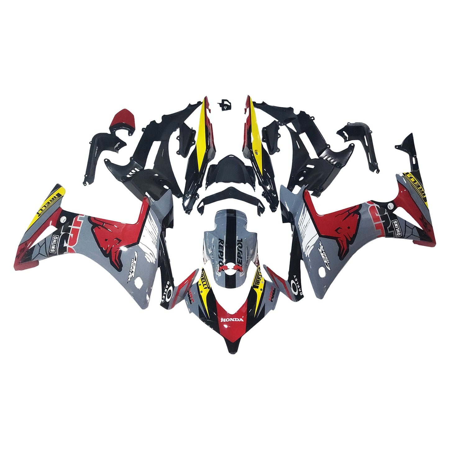 2013-2015 Honda CBR500R Injection Fairing Kit Bodywork Plastic ABS#120