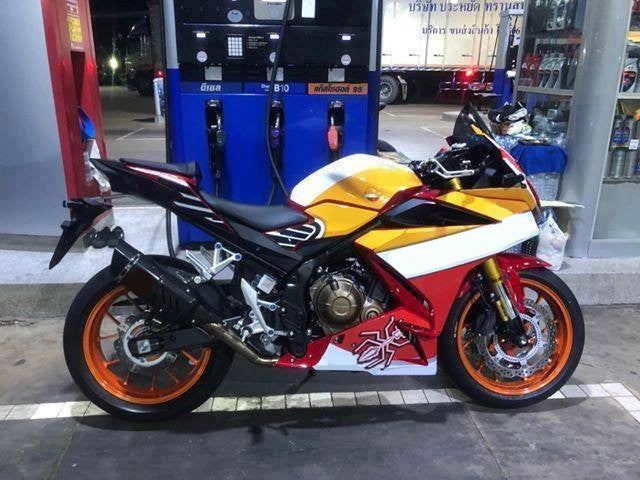 2016-2018 Honda CBR500R Amotopart Injection Fairing Kit Bodywork Plastic ABS #105