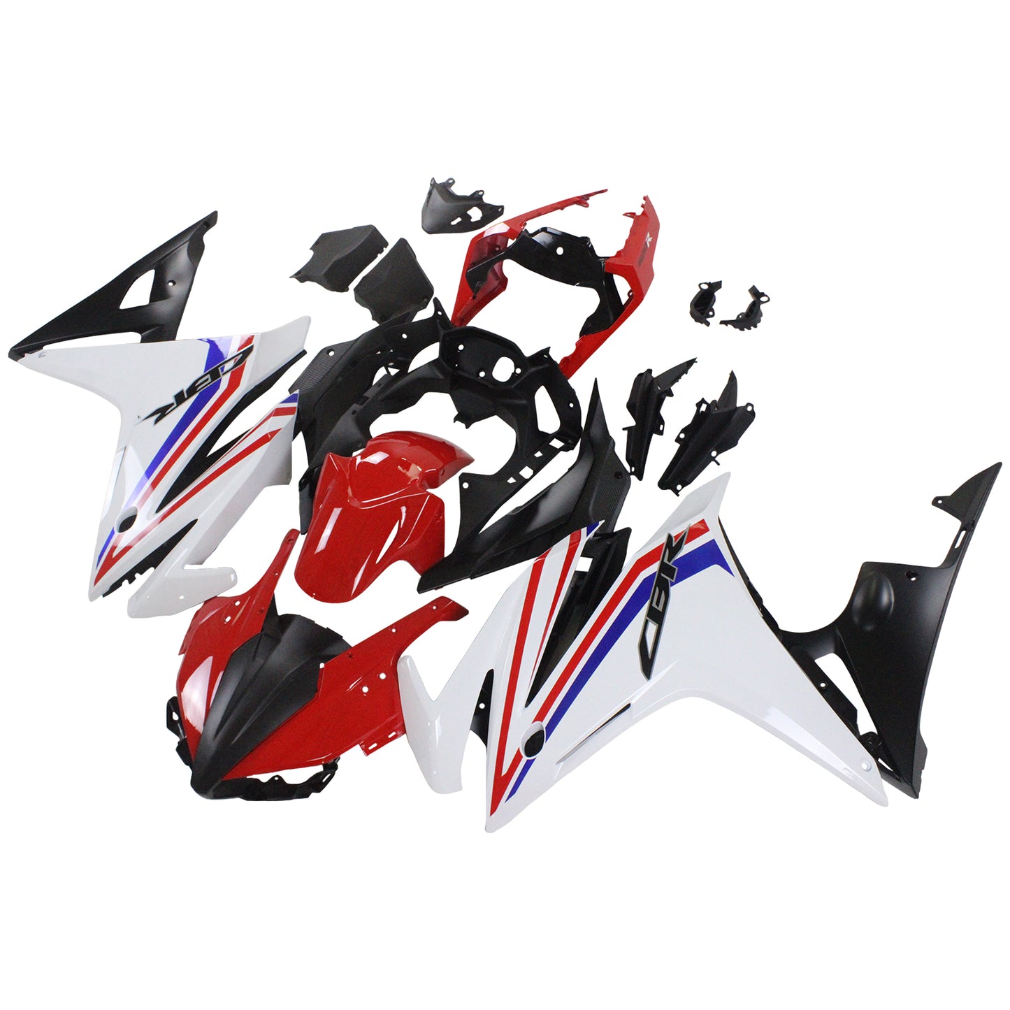 2016-2018 Honda CBR500R Amotopart Injection Fairing Kit Bodywork Plastic ABS #106