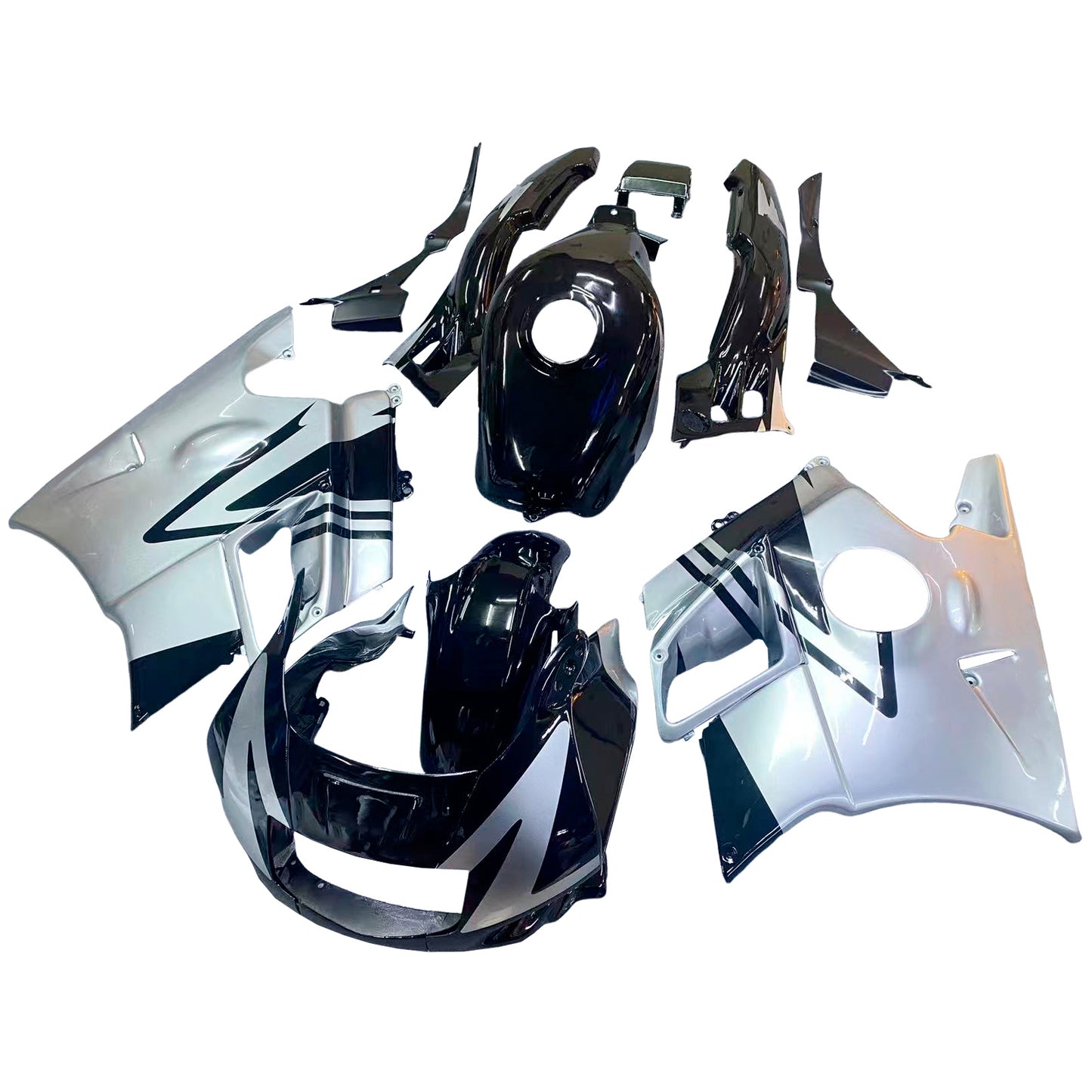 1991-1994 Honda CBR600 F2 Amotopart Injection Fairing Kit Bodywork Plastic ABS #101