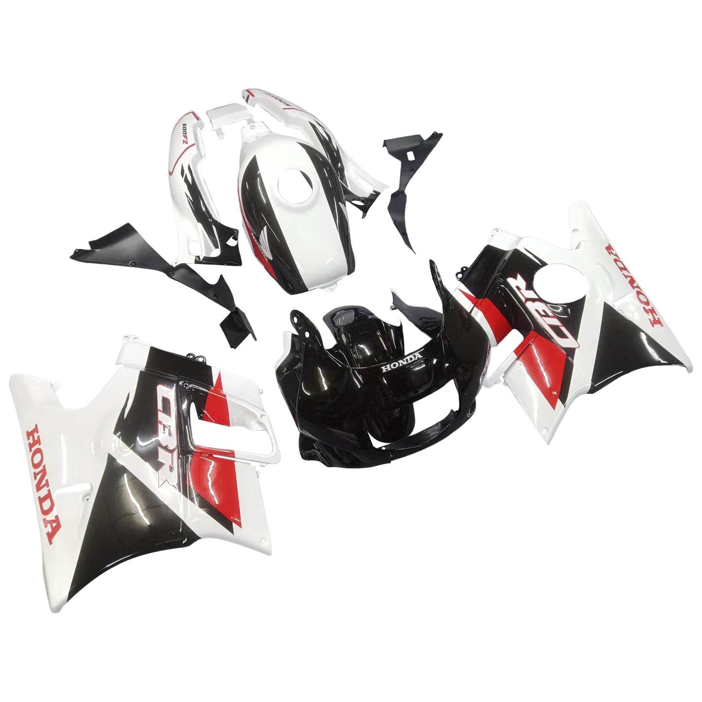 1991-1994 Honda CBR600 F2 Amotopart Injection Fairing Kit Bodywork Plastic ABS #102