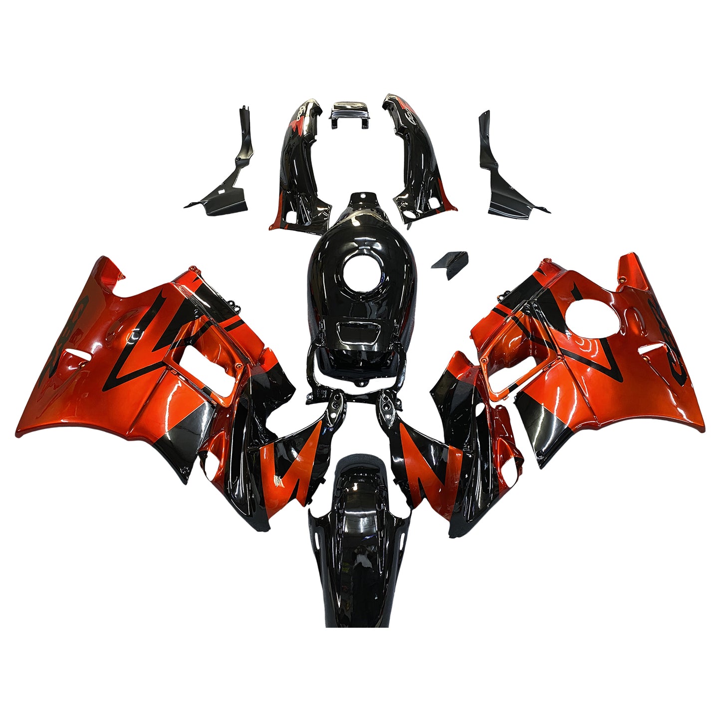 1991-1994 Honda CBR600 F2 Amotopart Injection Fairing Kit Bodywork Plastic ABS #103