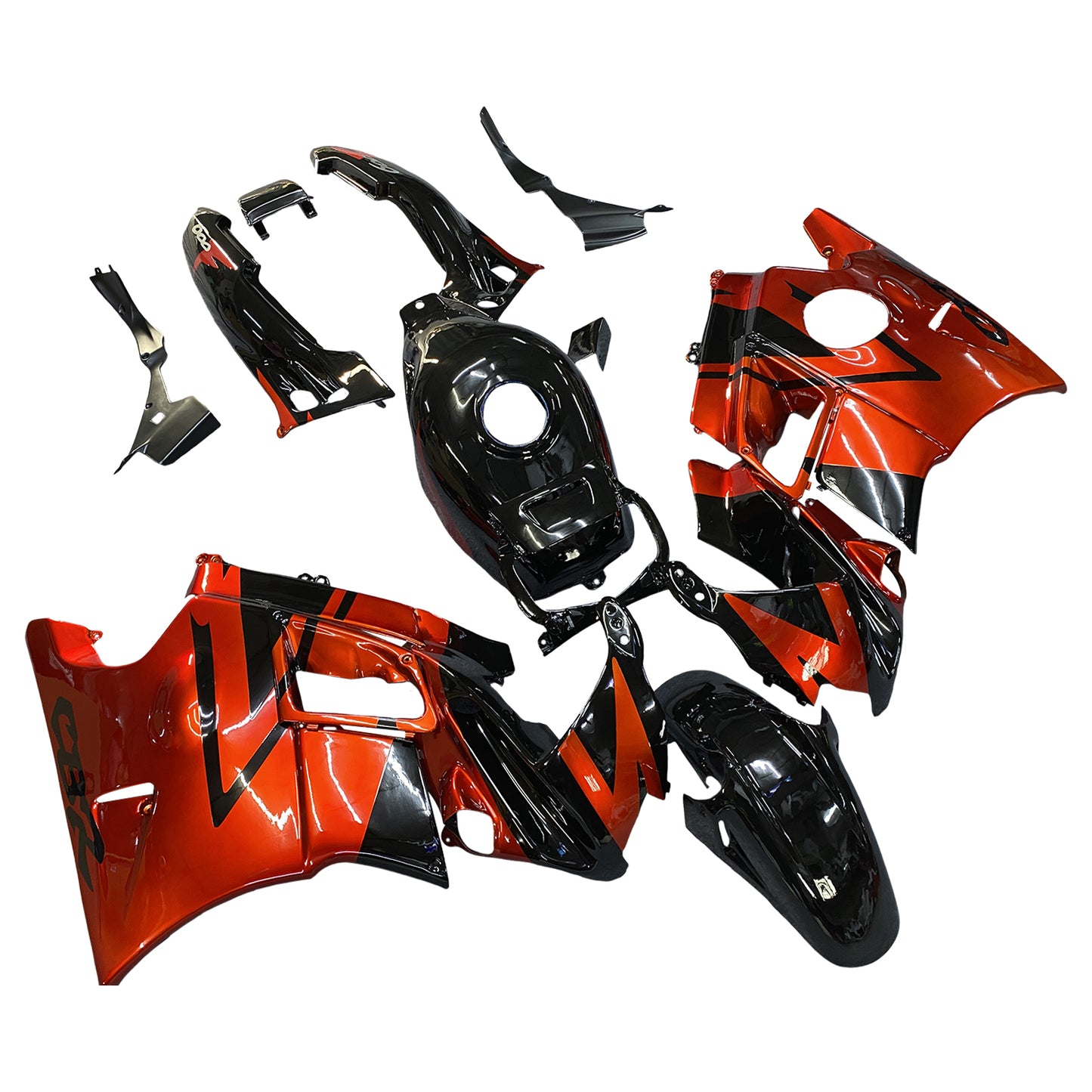 1991-1994 Honda CBR600 F2 Amotopart Injection Fairing Kit Bodywork Plastic ABS #103