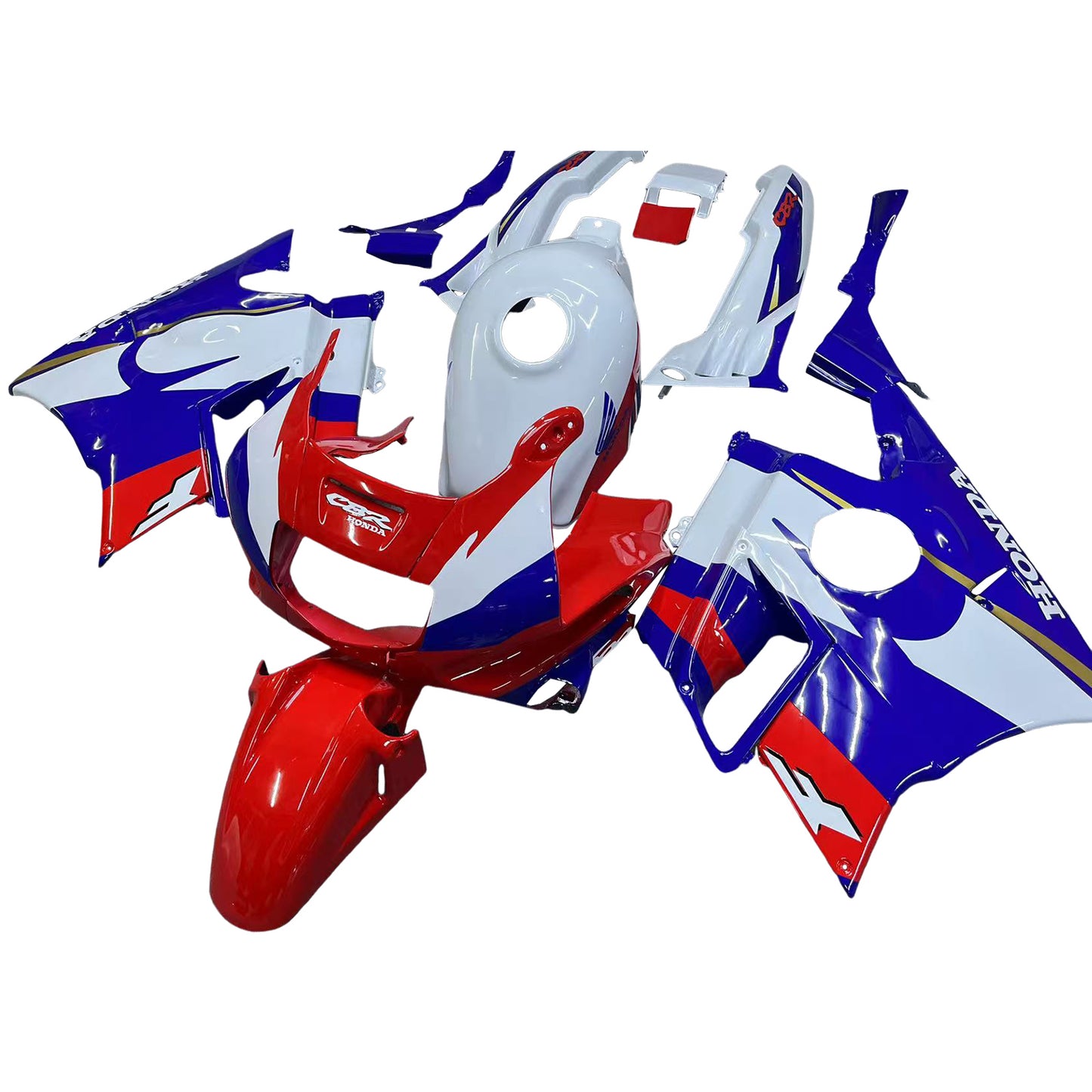 1991-1994 Honda CBR600 F2 Injection Fairing Kit Bodywork Plastic ABS