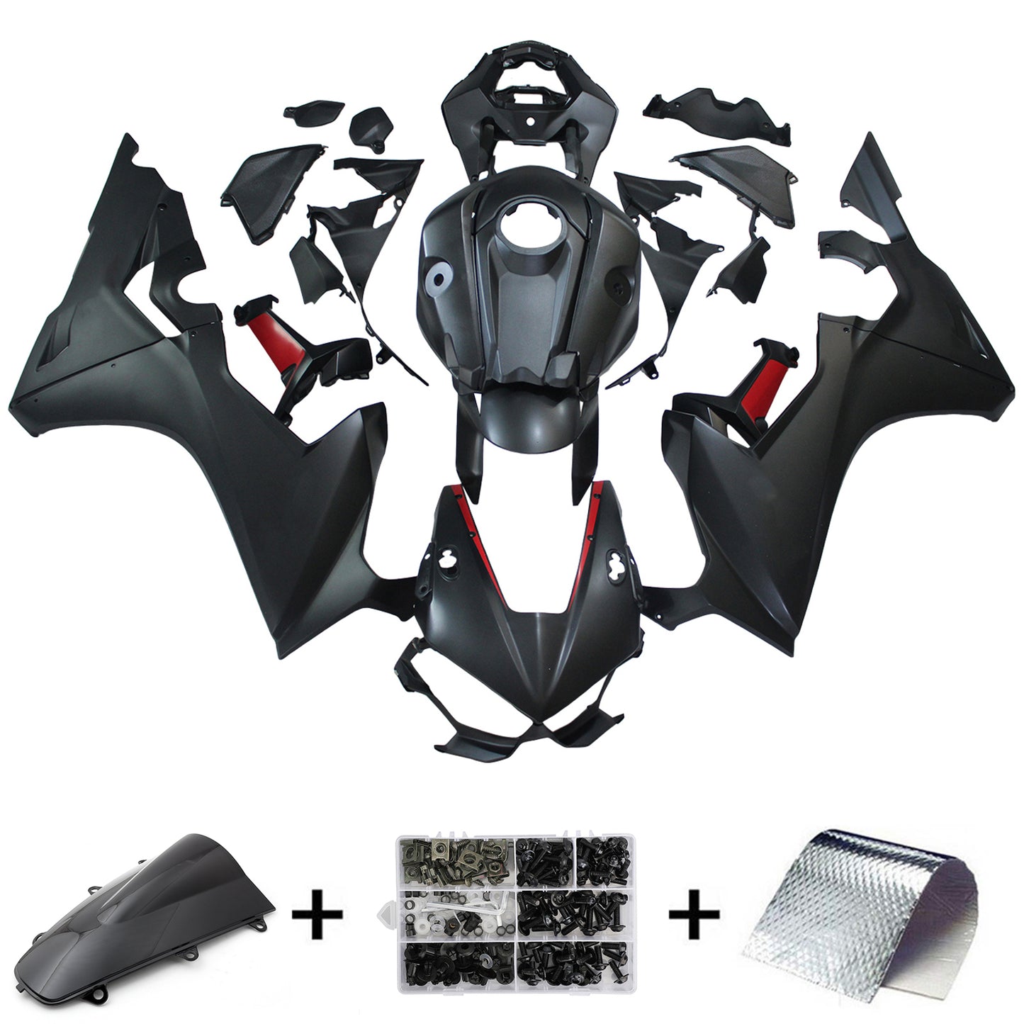 2017-2023 Honda CBR1000RR Amotopart Injection Fairing Kit Bodywork Plastic ABS #101