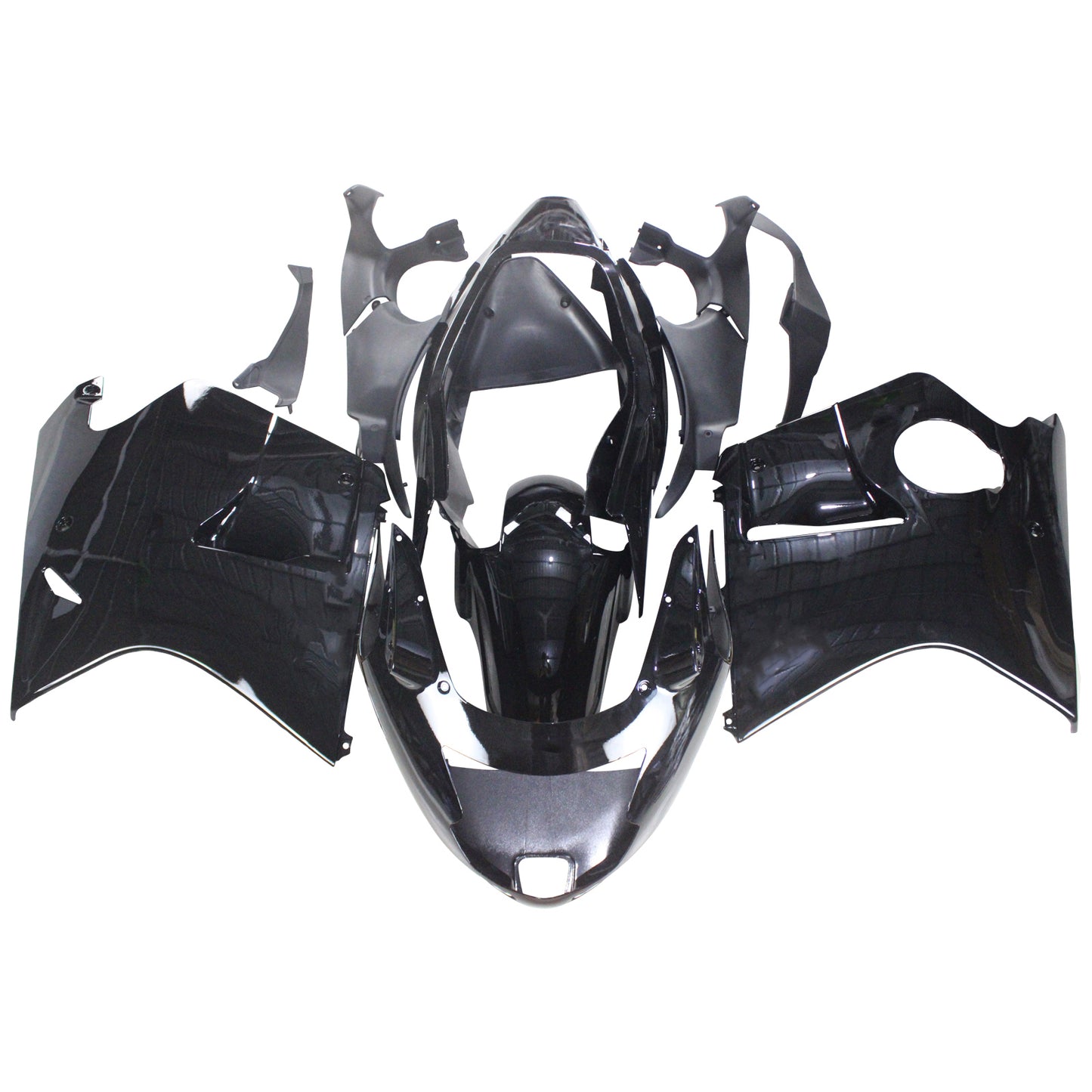 1996-2007 Honda CBR1100XX SuperBlackBird Amotopart Injection Fairing Kit Bodywork ABS #104