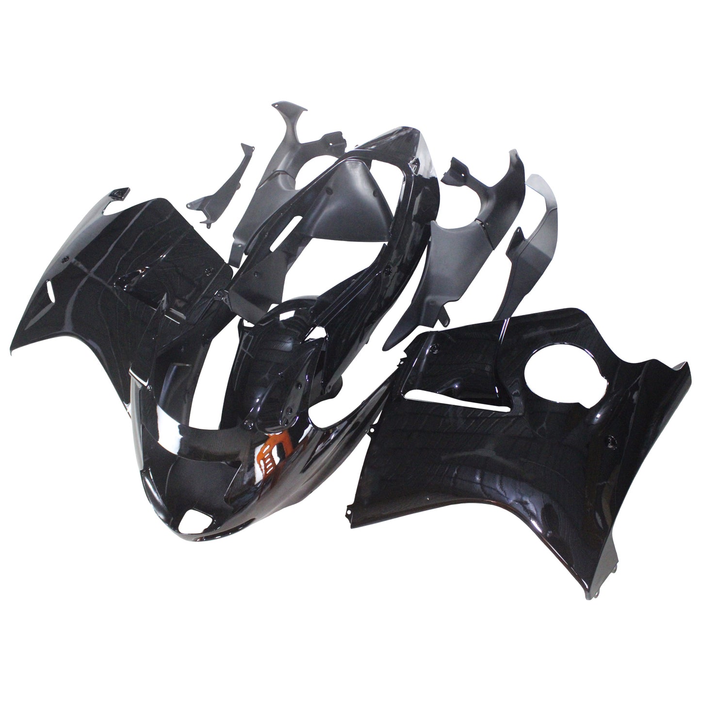 1996-2007 Honda CBR1100XX SuperBlackBird Amotopart Injection Fairing Kit Bodywork ABS #104