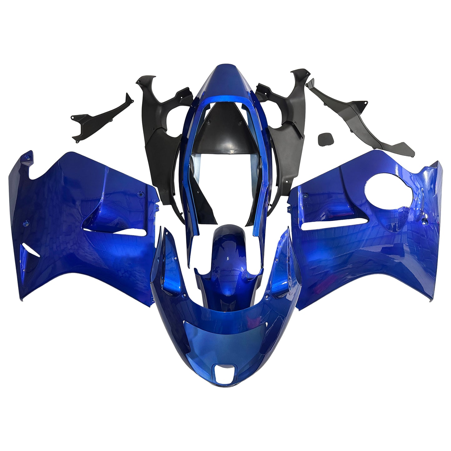 1996-2007 Honda CBR1100XX SuperBlackBird Amotopart Injection Fairing Kit Bodywork ABS #109