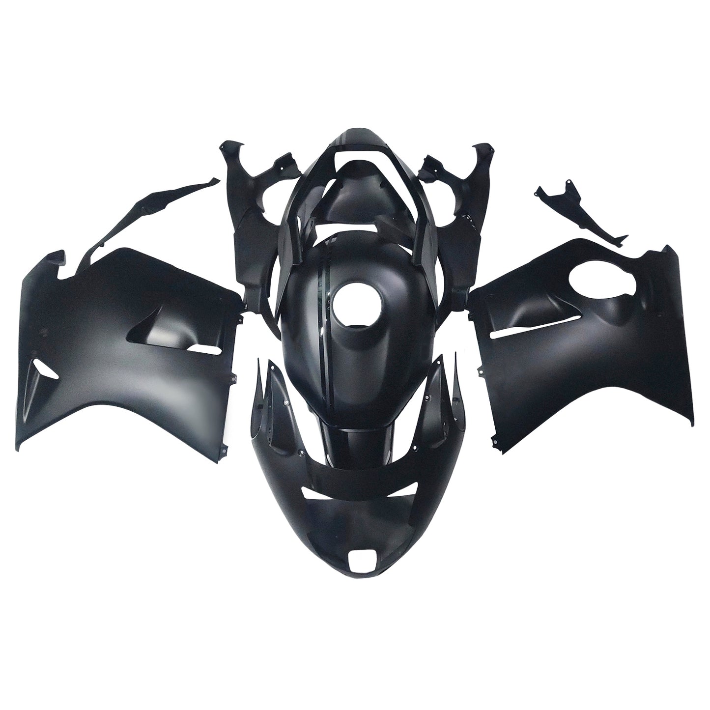 1996-2007 Honda CBR1100XX SuperBlackBird Injection Fairing Kit Bodywork ABS#129