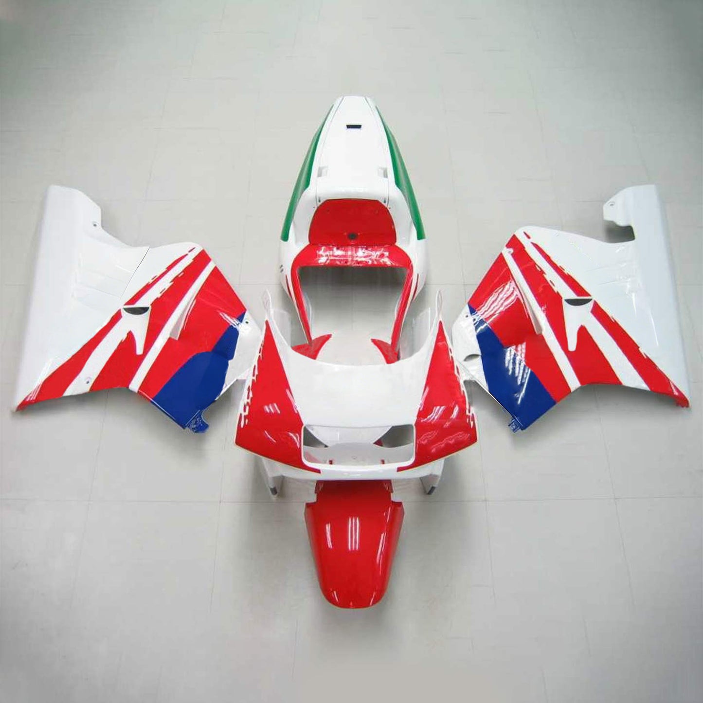 1990-1993 Honda NSR250 PGM-3 Amotopart Injection Fairing Kit Bodywork Plastic ABS #107