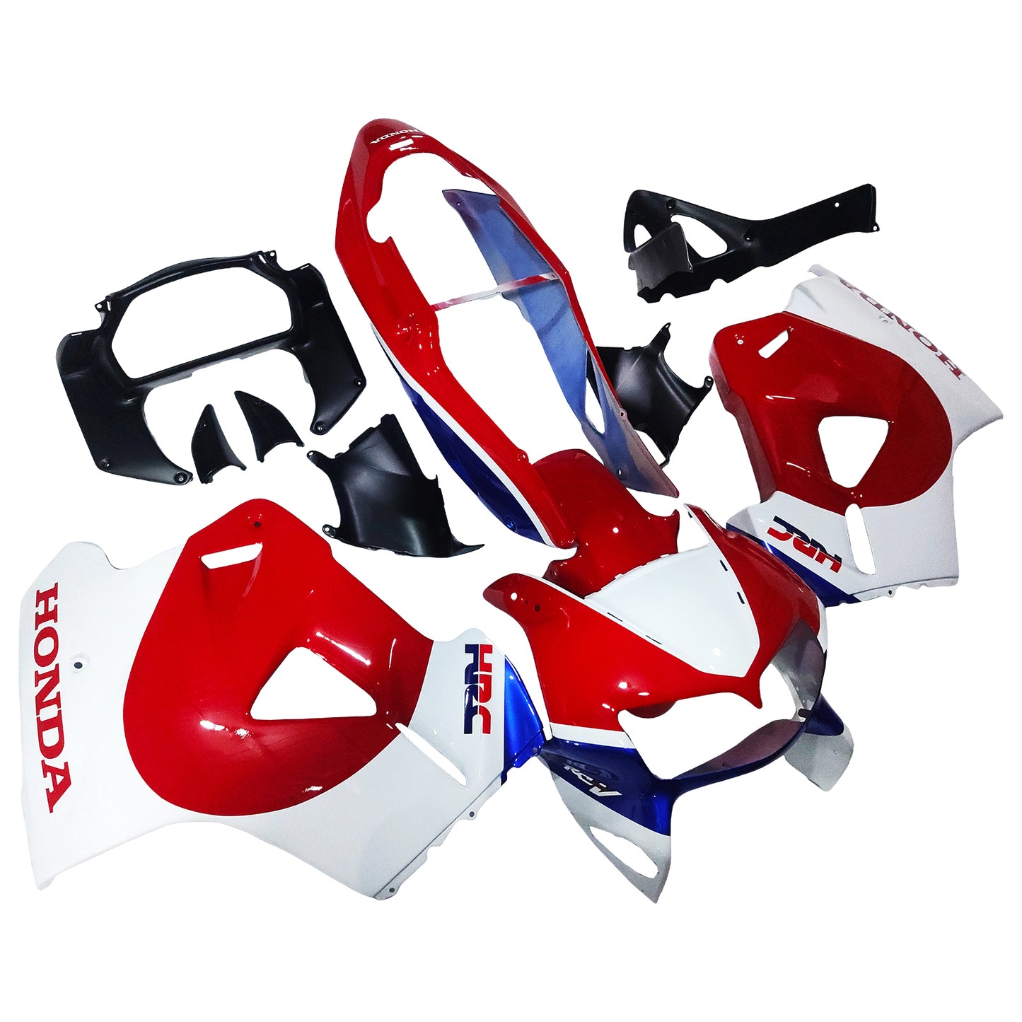 1998-2001 Honda VFR800 Injection Fairing Kit Bodywork Plastic ABS