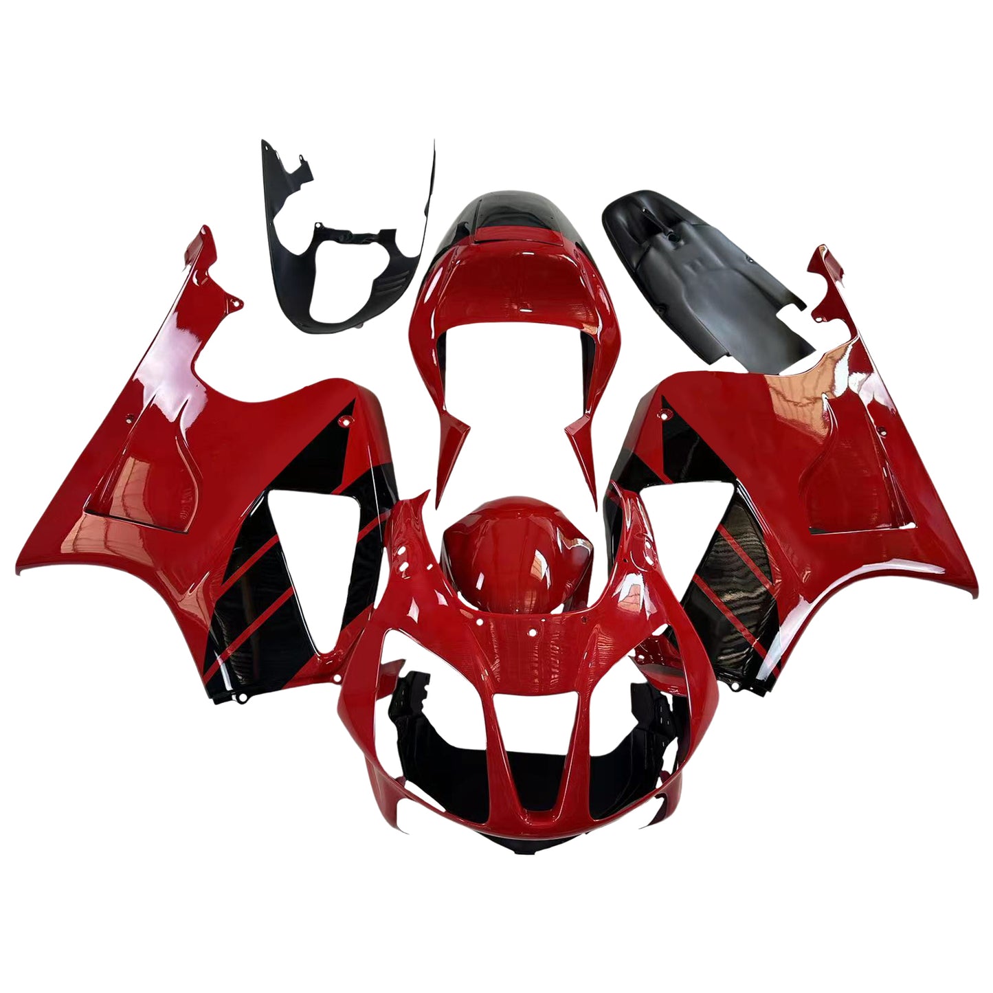 2000-2006 Honda VTR1000 RC51 Amotopart Injection Fairing Kit Bodywork Plastic ABS #106