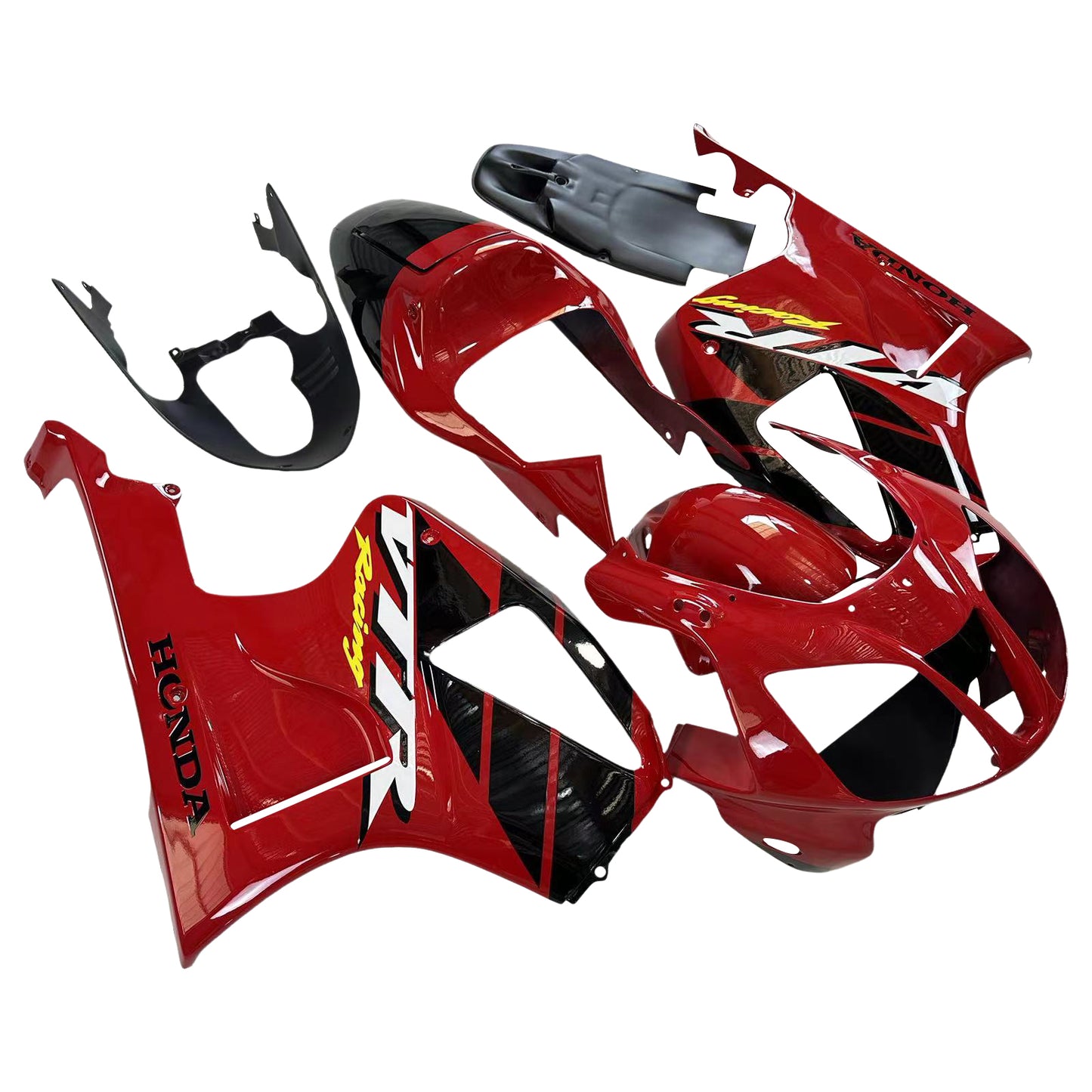 2000-2006 Honda VTR1000 RC51 Amotopart Injection Fairing Kit Bodywork Plastic ABS #106