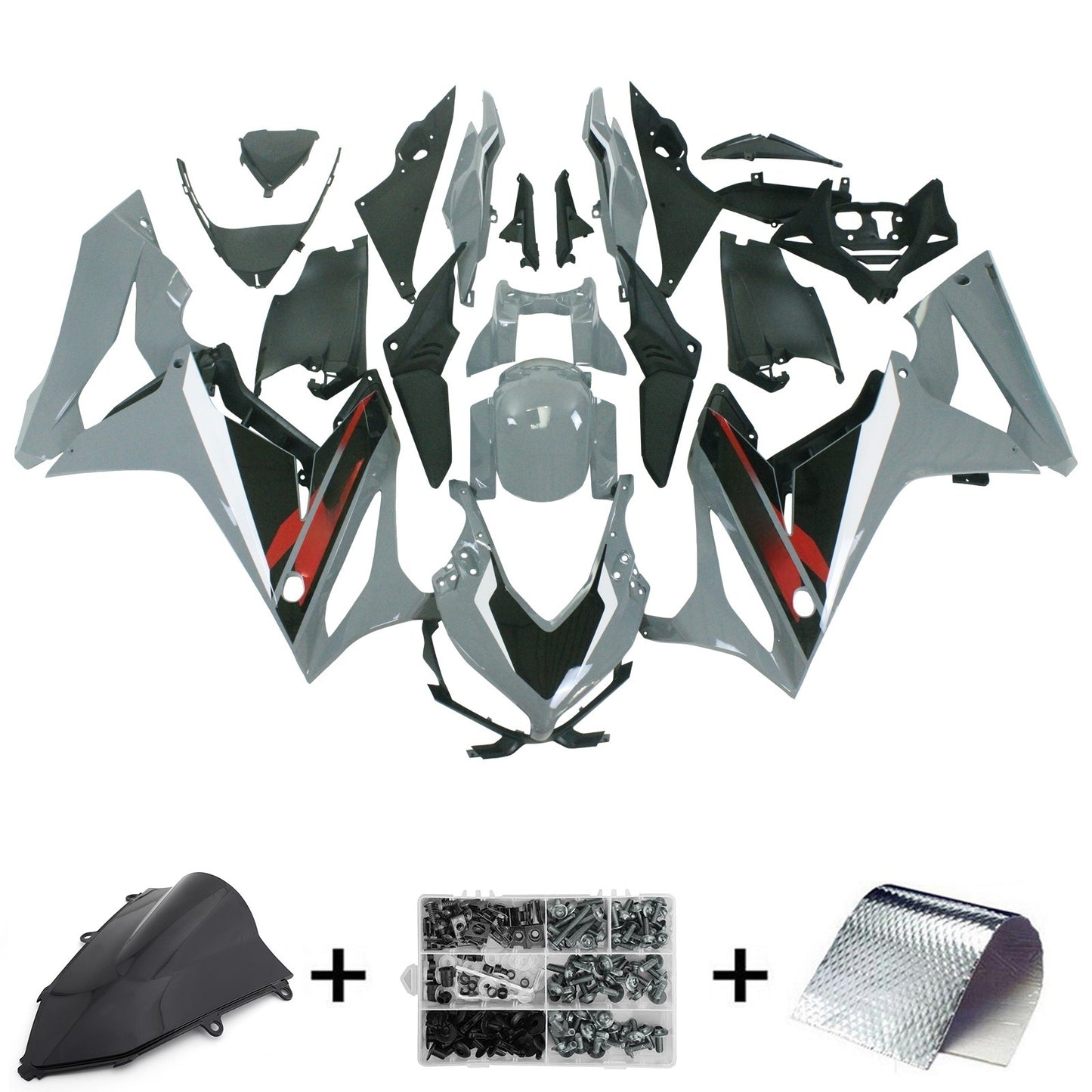 2021-2023 Honda CBR650R Amotopart Injection Fairing Kit Bodywork Plastic ABS #101