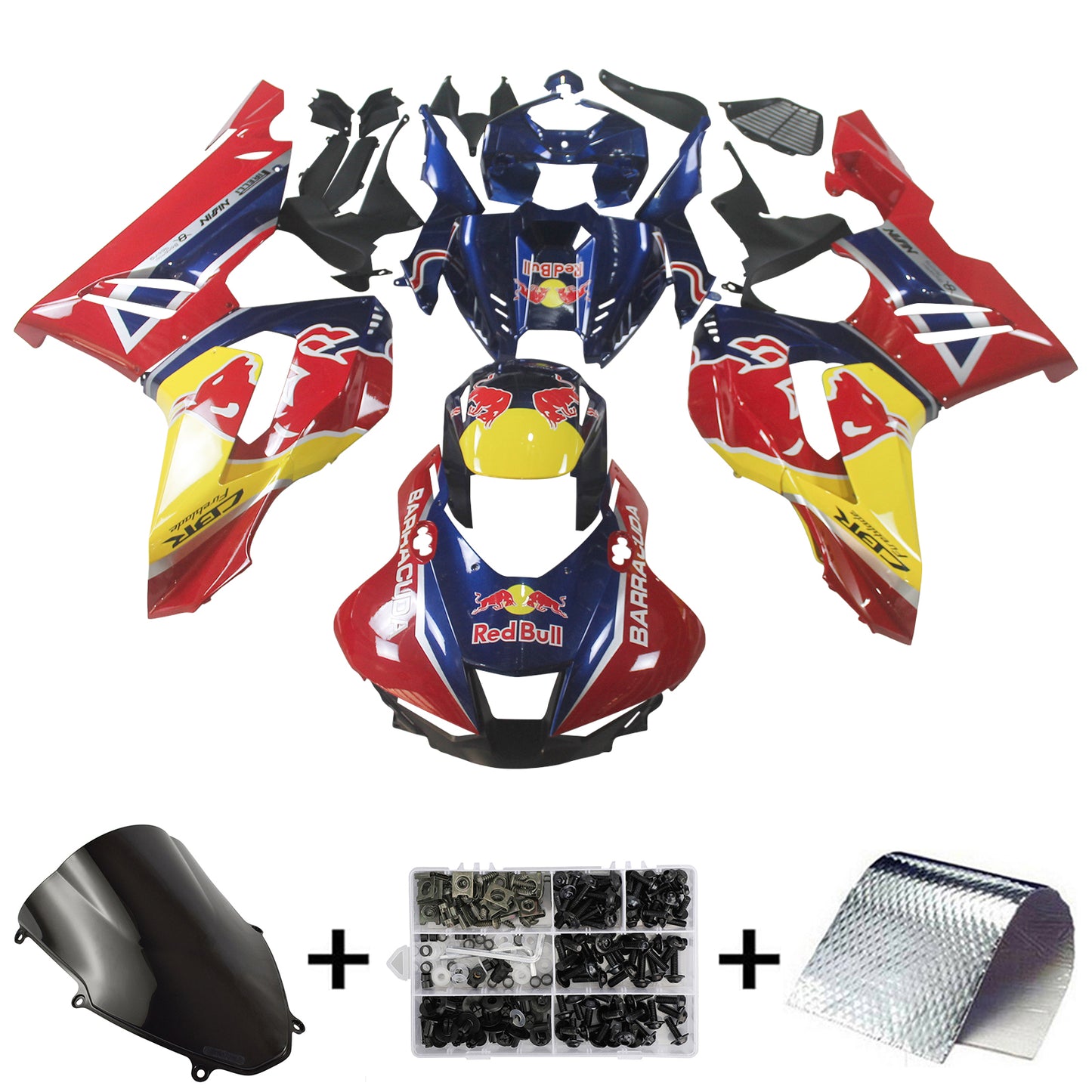 2020-2022 Honda CBR1000RR-R Injection Fairing Kit Bodywork Plastic ABS #103