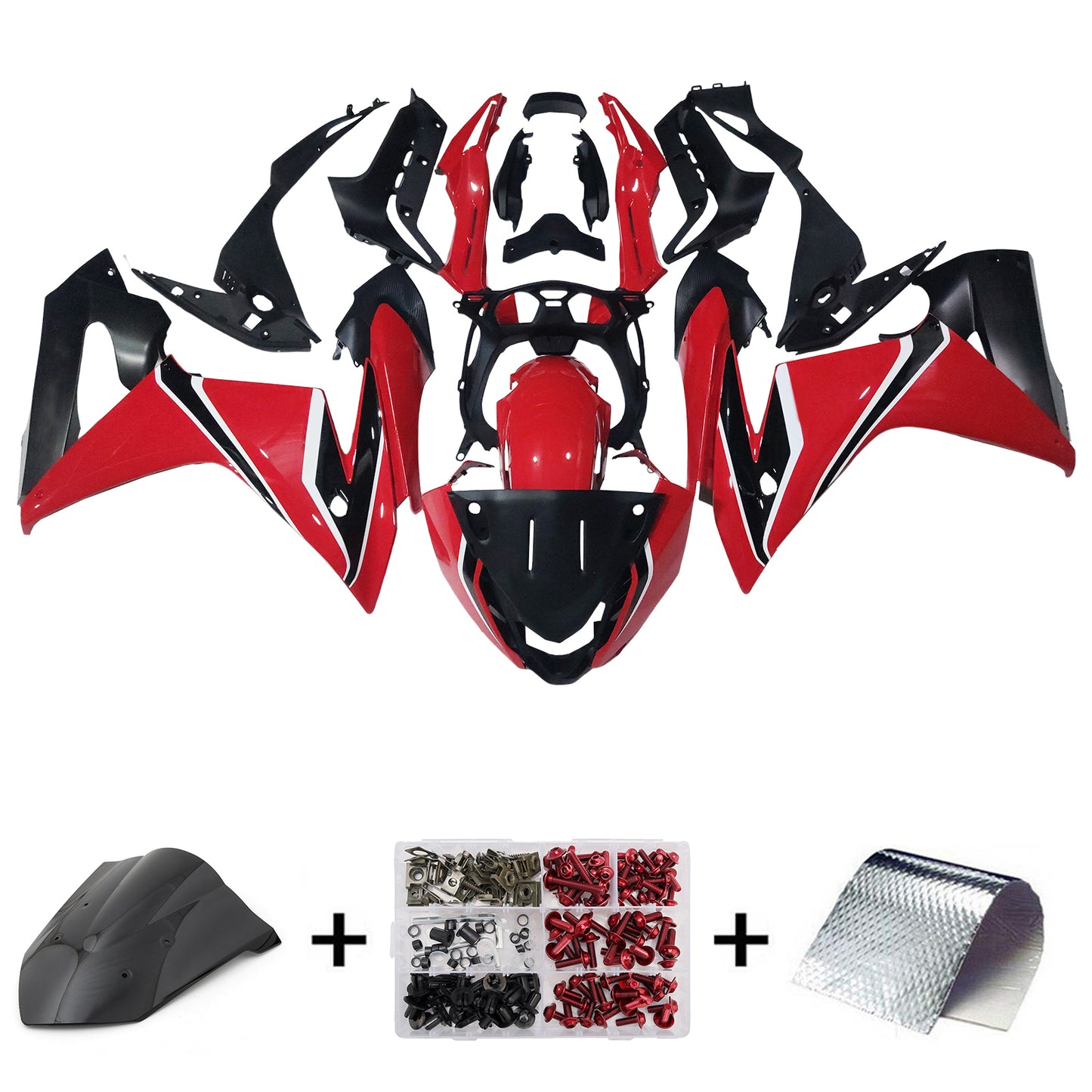 2017-2019 Honda CBR650F Injection Fairing Kit Bodywork Plastic ABS #107