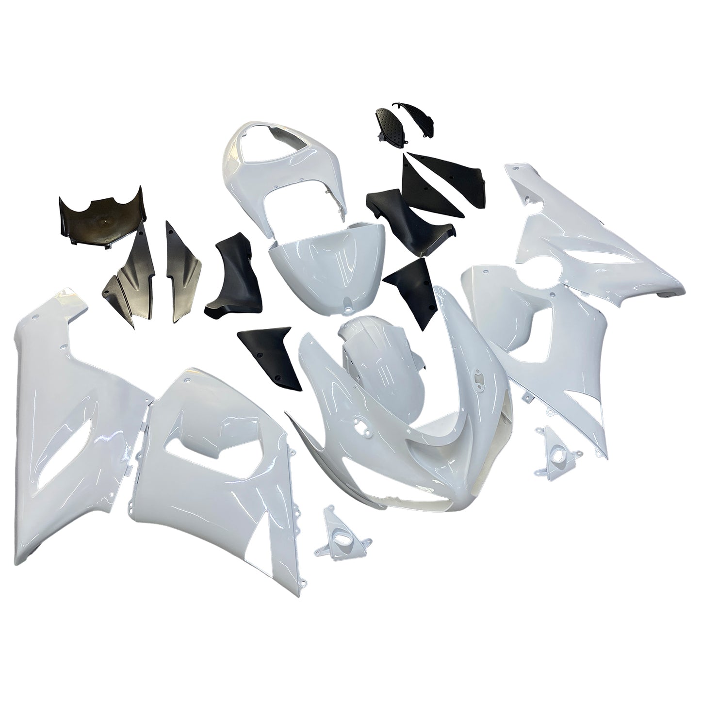 2005-2006 Kawasaki ZX6R 636 Amotopart Injection Fairing Kit Bodywork Plastic ABS #101