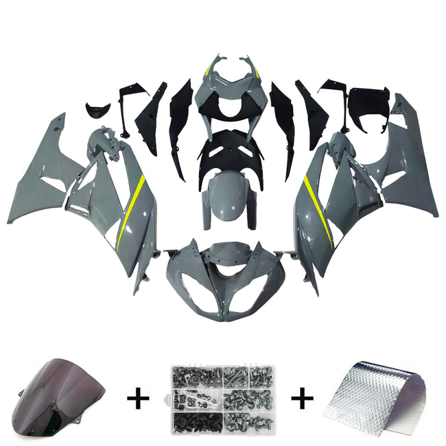 2009-2012 Kawasaki ZX6R 636 Injection Fairing Kit Bodywork Plastic ABS#143