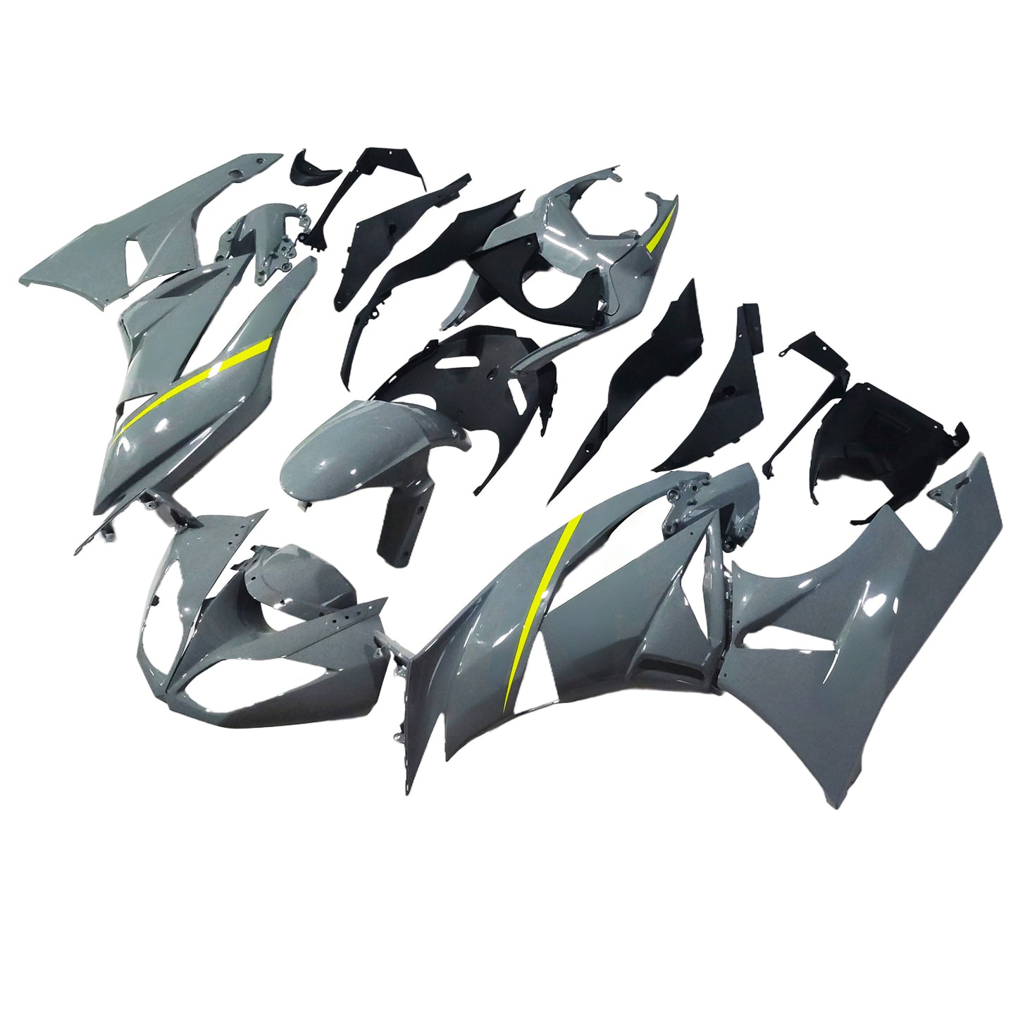 2009-2012 Kawasaki ZX6R 636 Injection Fairing Kit Bodywork Plastic ABS#143