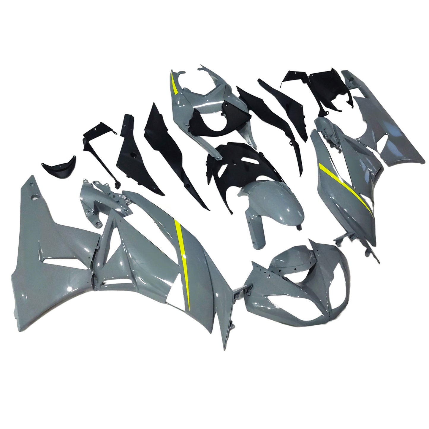 2009-2012 Kawasaki ZX6R 636 Injection Fairing Kit Bodywork Plastic ABS#143