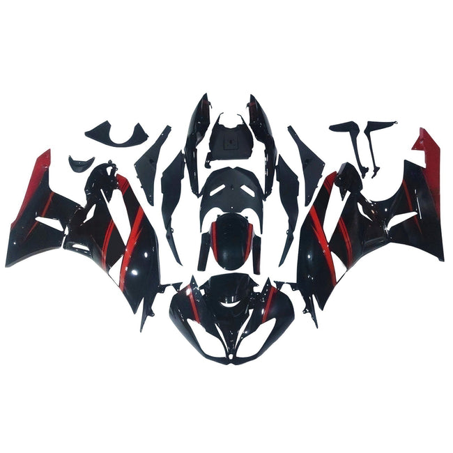 2009-2012 Kawasaki ZX6R 636 Injection Fairing Kit Bodywork Plastic ABS#144