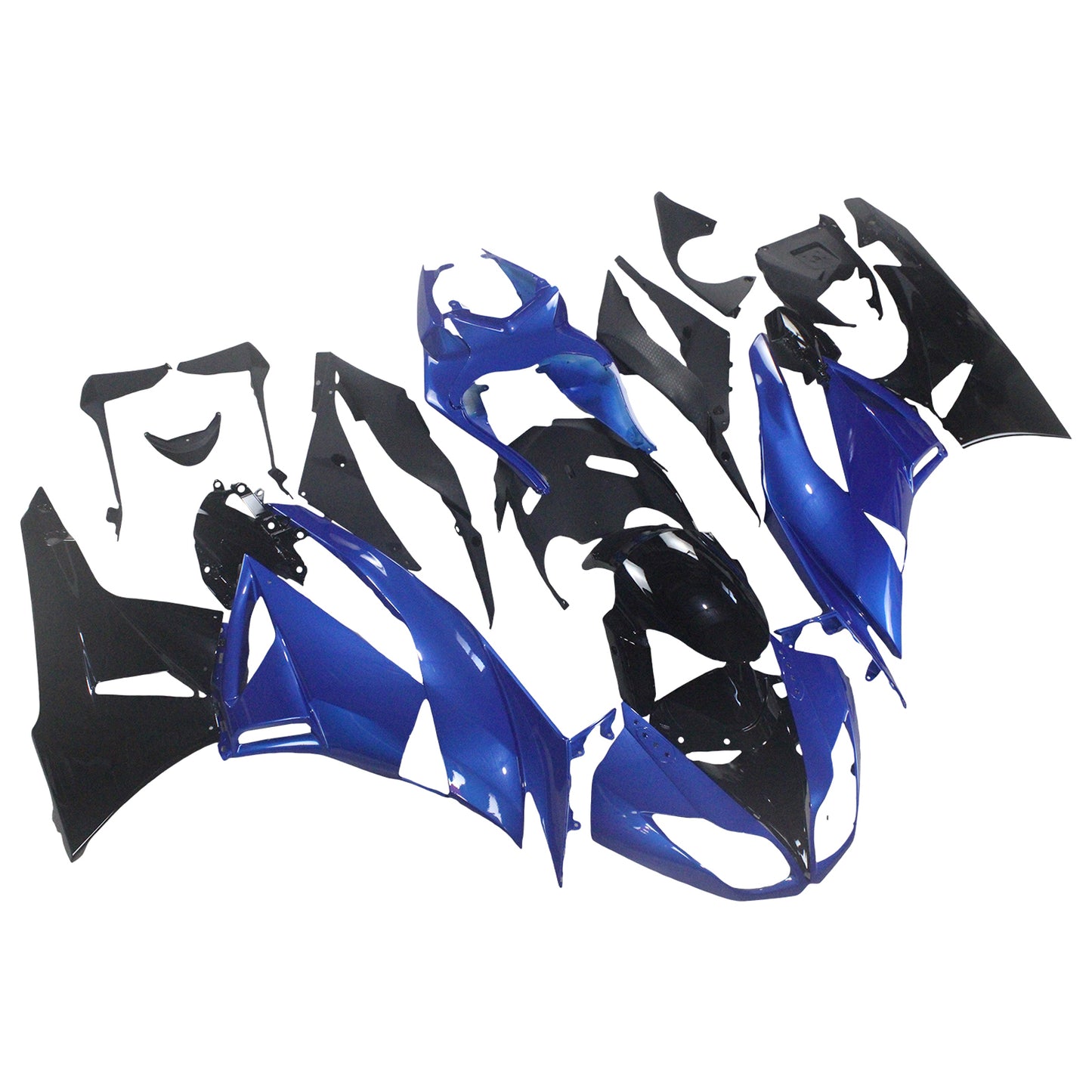 2009-2012 Kawasaki ZX6R 636 Injection Fairing Kit Bodywork Plastic ABS#163