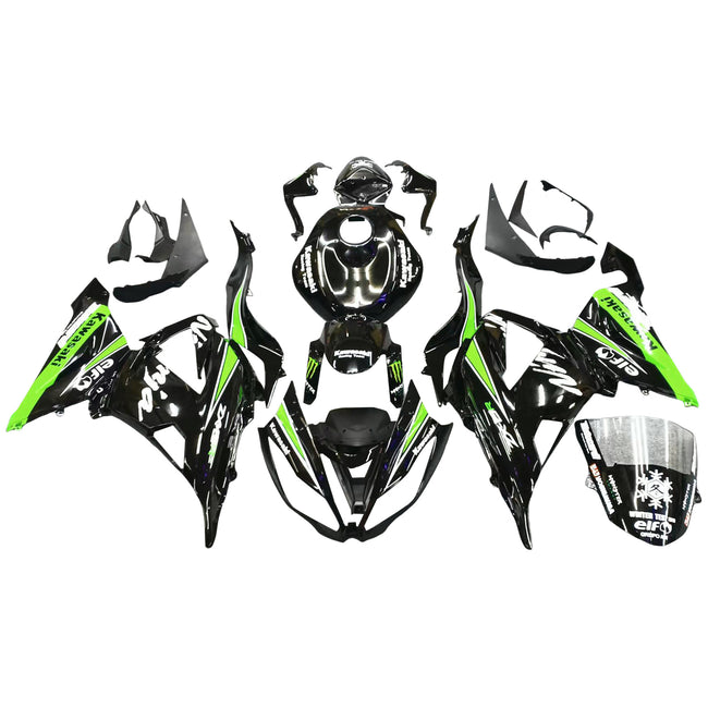 2013-2018 Kawasaki ZX6R 636 Injection Fairing Kit Bodywork Plastic ABS #113
