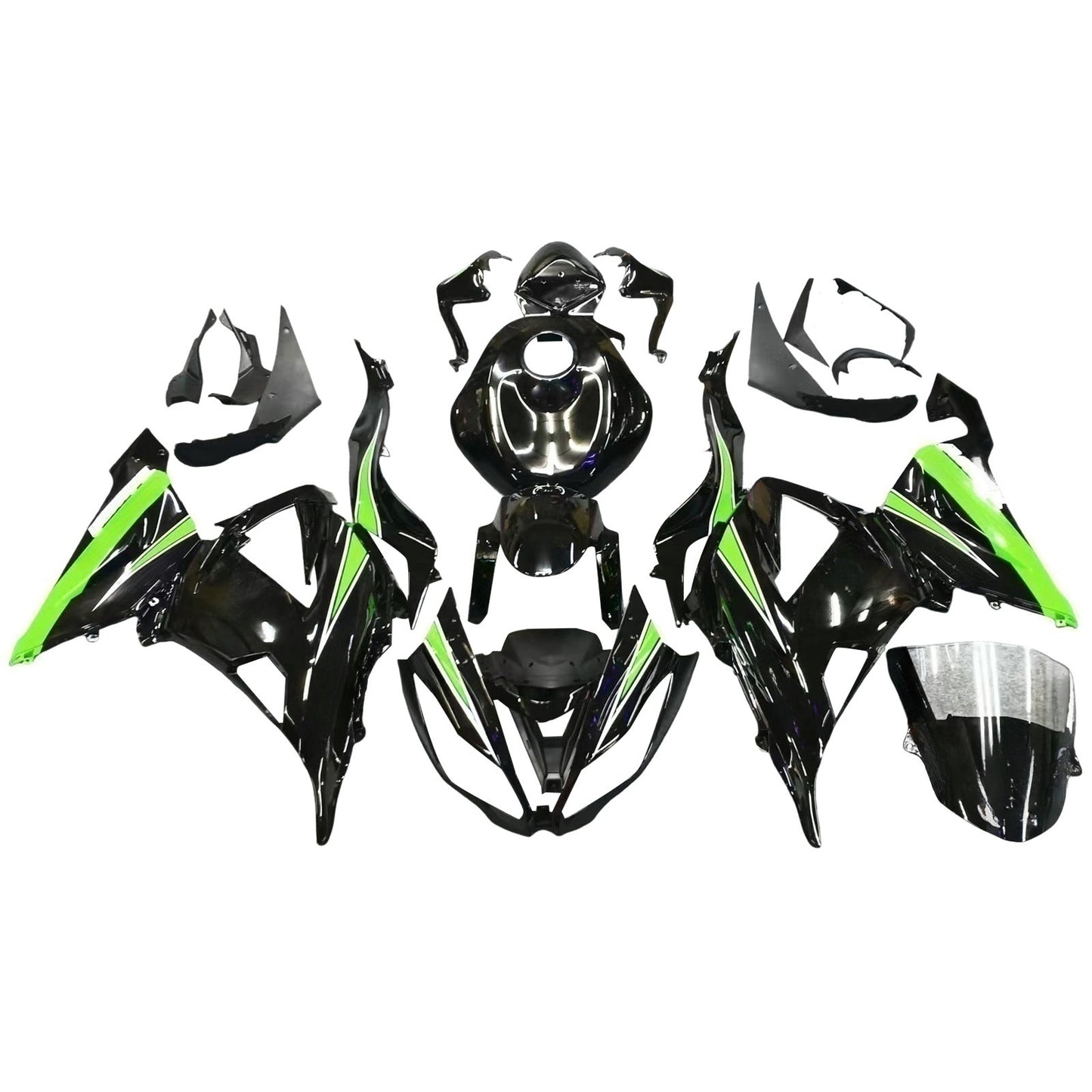 2013-2018 Kawasaki ZX6R 636 Injection Fairing Kit Bodywork Plastic ABS #113