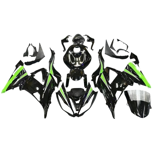 2013-2018 Kawasaki ZX6R 636 Injection Fairing Kit Bodywork Plastic ABS #113