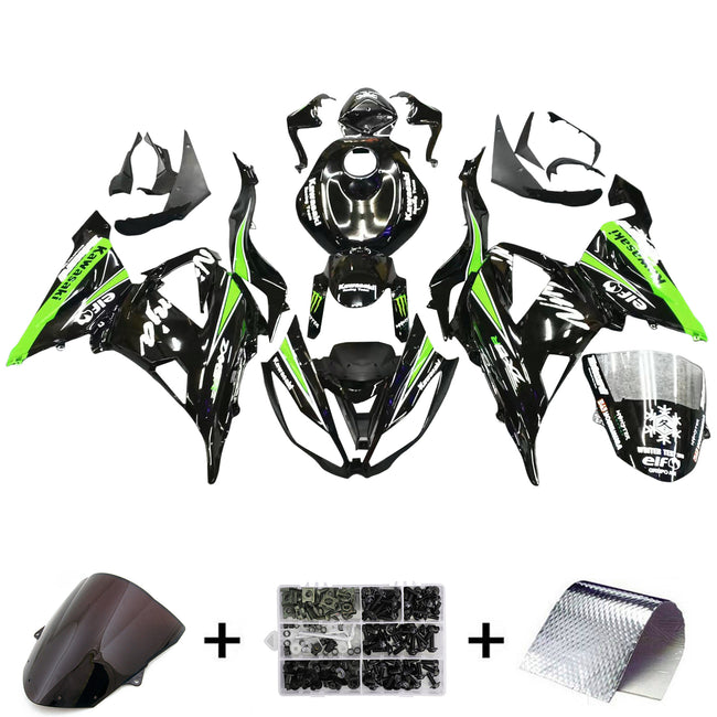 2013-2018 Kawasaki ZX6R 636 Injection Fairing Kit Bodywork Plastic ABS #113