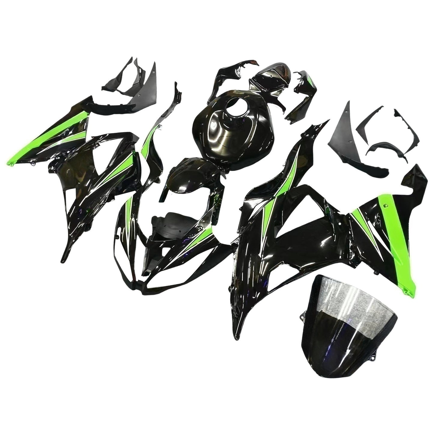2013-2018 Kawasaki ZX6R 636 Injection Fairing Kit Bodywork Plastic ABS #113