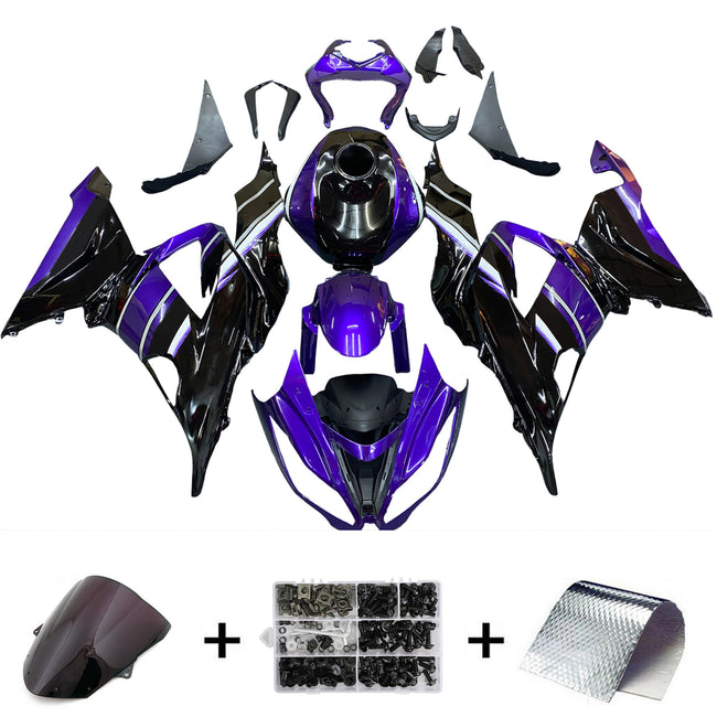 2013-2018 Kawasaki ZX6R 636 Injection Fairing Kit Bodywork Plastic ABS#133
