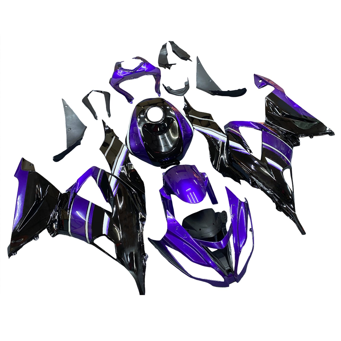2013-2018 Kawasaki ZX6R 636 Injection Fairing Kit Bodywork Plastic ABS#133
