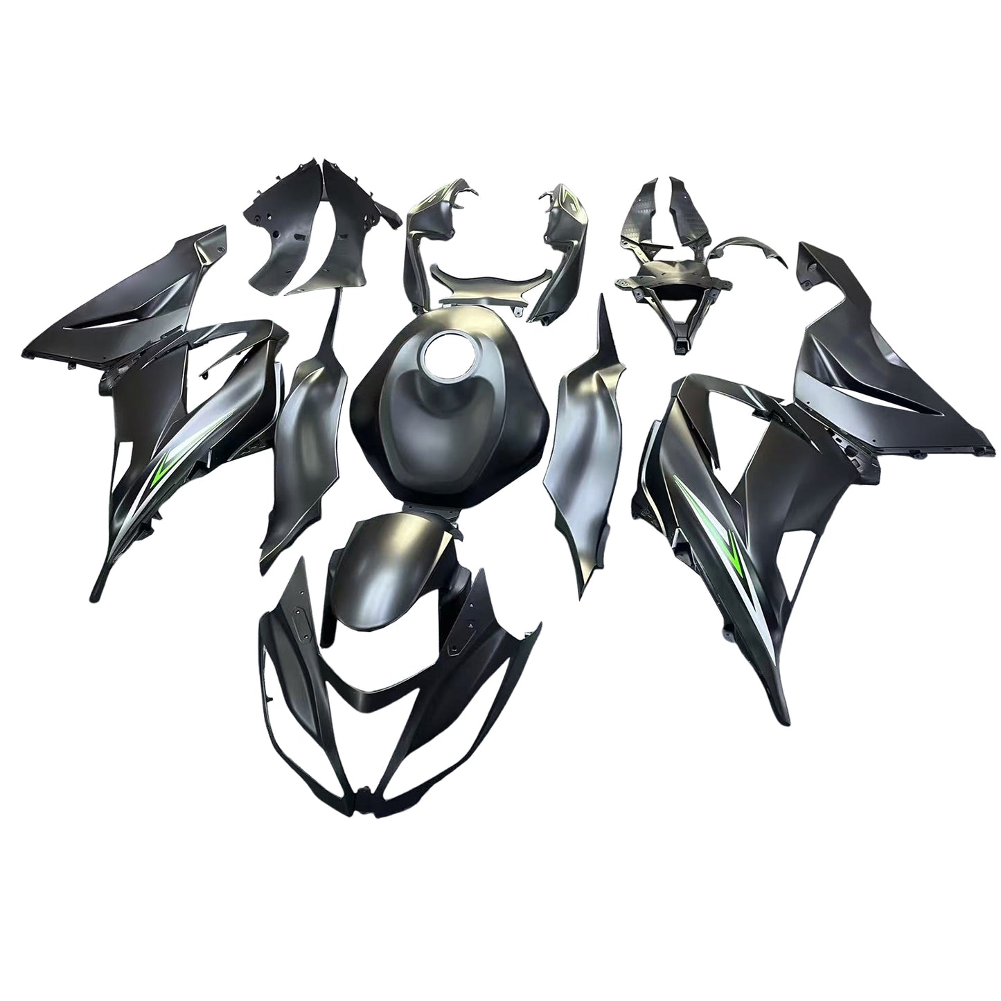 2013-2018 Kawasaki ZX6R 636 Injection Fairing Kit Bodywork Plastic ABS