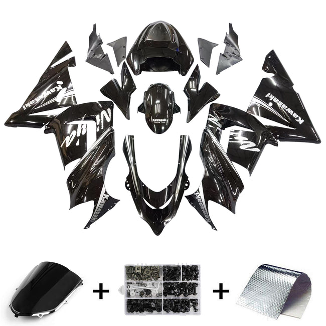 2004-2005 Kawasaki ZX10R Amotopart Injection Fairing Kit Bodywork Plastic ABS #127