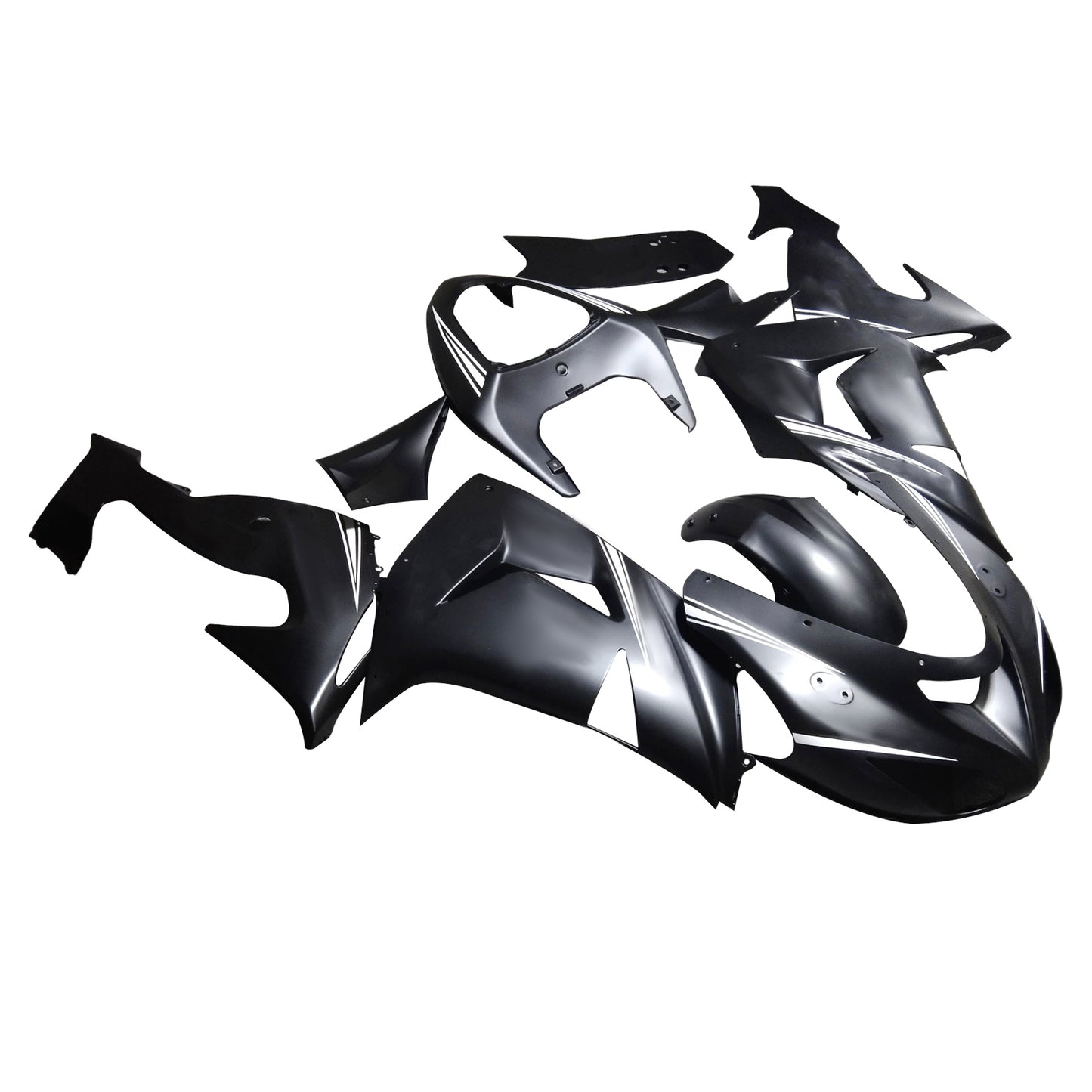 2006-2007 Kawasaki ZX10R Amotopart Injection Fairing Kit Bodywork Plastic ABS #110