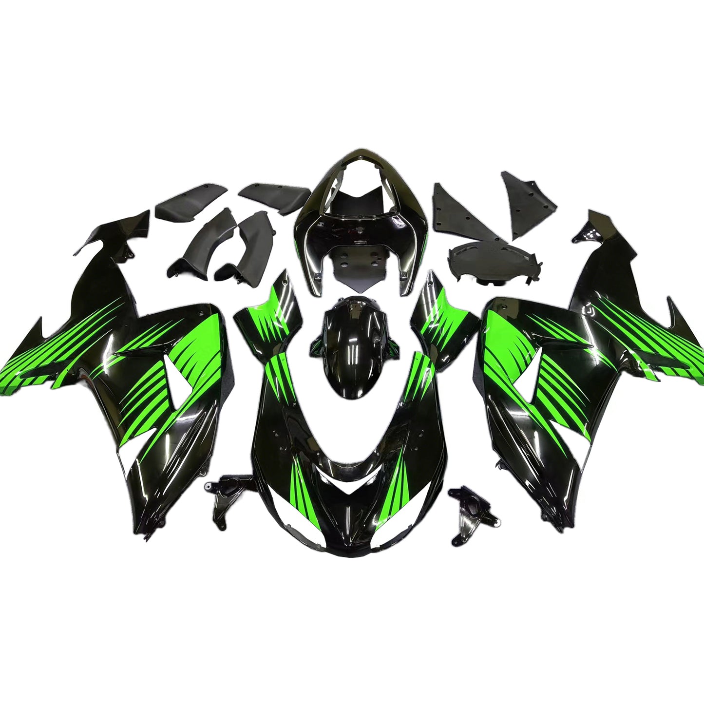 2006-2007 Kawasaki ZX10R Injection Fairing Kit Bodywork Plastic ABS#129