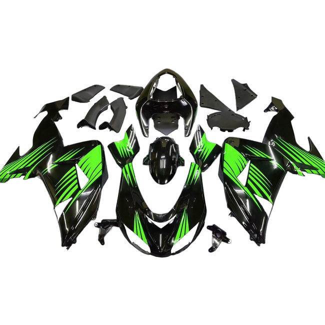 2006-2007 Kawasaki ZX10R Injection Fairing Kit Bodywork Plastic ABS#129