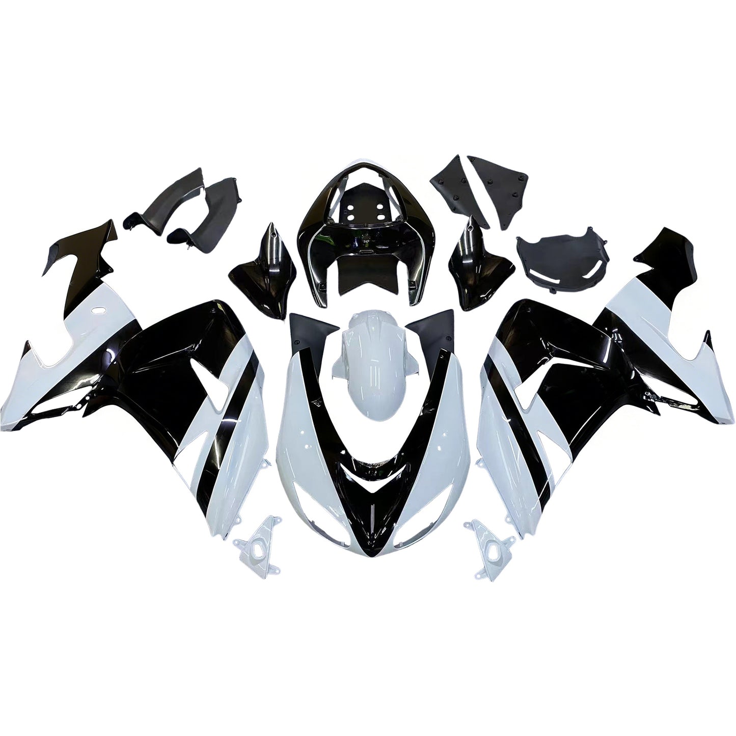 2006-2007 Kawasaki ZX10R Injection Fairing Kit Bodywork Plastic ABS#130