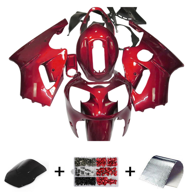 2000-2001 Kawasaki ZX12R Injection Fairing Kit Bodywork Plastic ABS