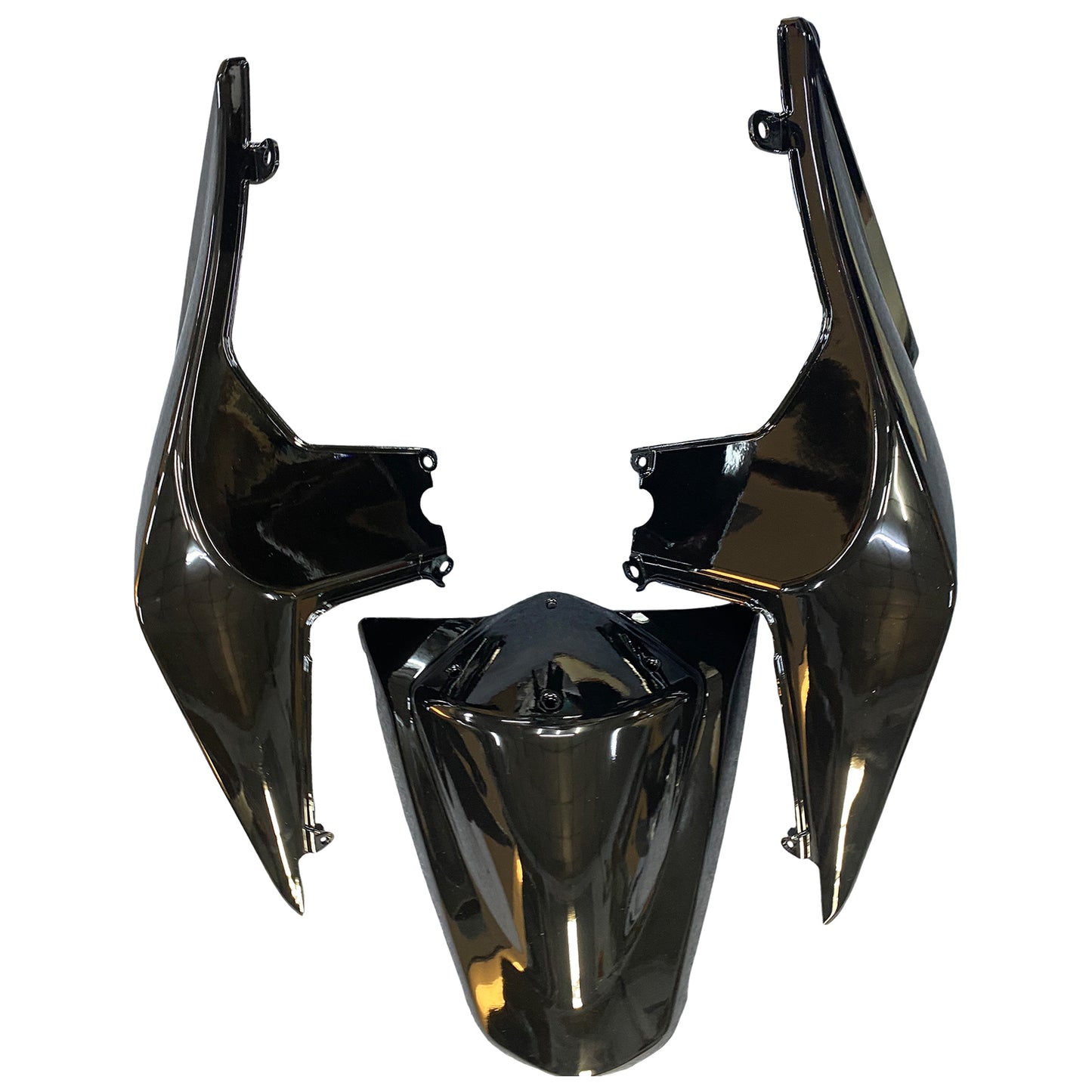 2008-2012 Kawasaki ZX250R EX250 Amotopart Fairings Black Ninja ZX250 Racing