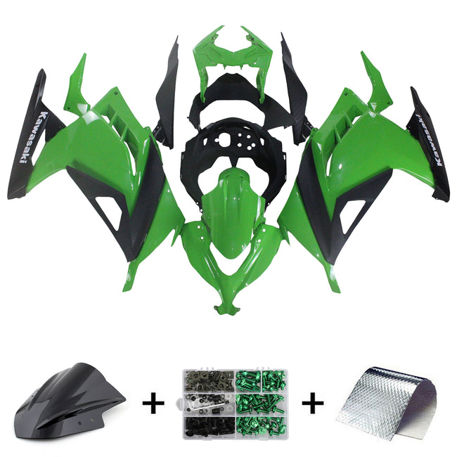 2013-2024 Kawasaki EX300/Ninja300 Injection Fairing Kit Bodywork Plastic ABS#161