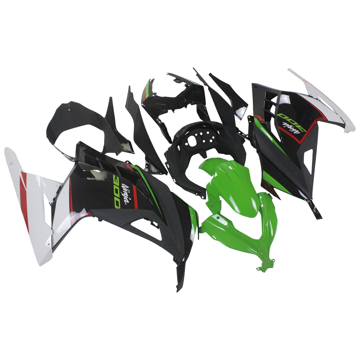 2013-2024 Kawasaki EX300/Ninja300 Injection Fairing Kit Bodywork Plastic ABS#161