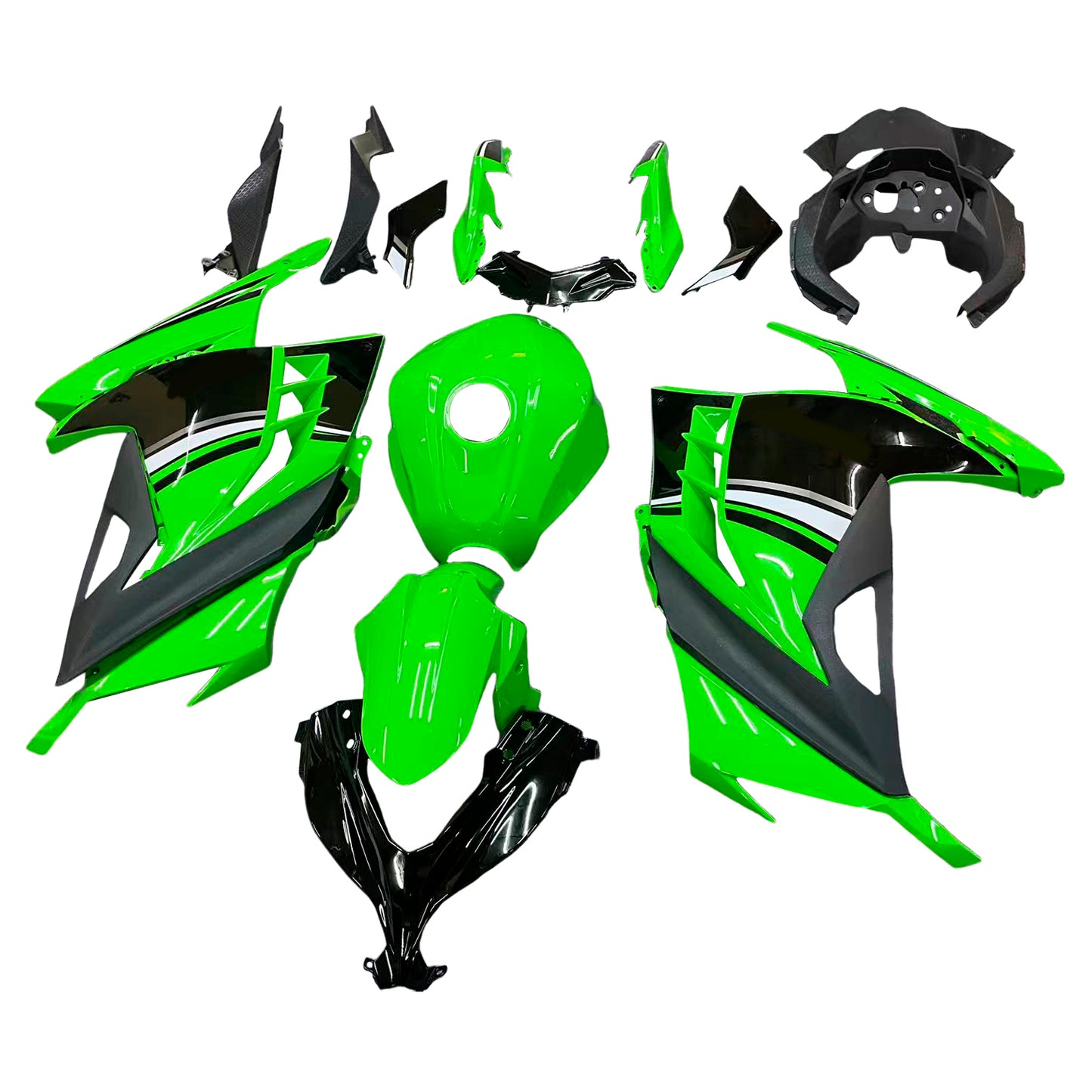 2013-2024 Kawasaki EX300/Ninja300 Injection Fairing Kit Bodywork Plastic ABS#161