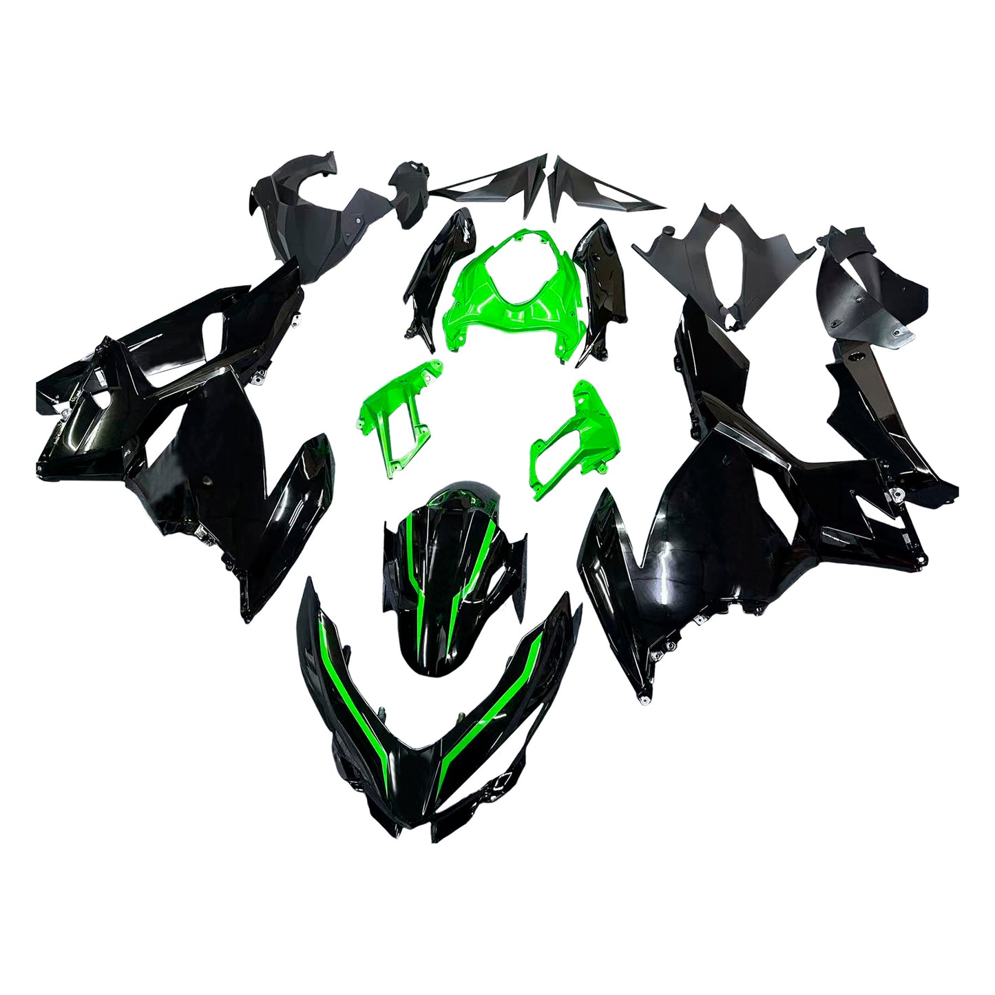 2018-2023=4 Kawasaki EX400 Ninja400 Fairing Kit Bodywork Plastic ABS