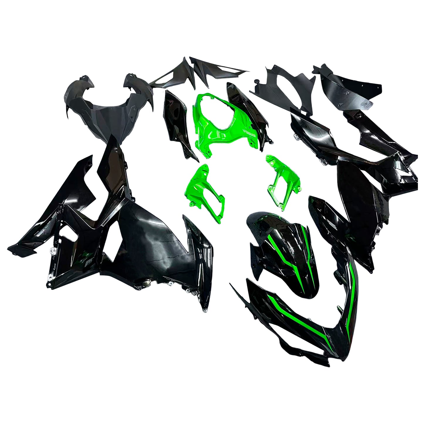 2018-2023=4 Kawasaki EX400 Ninja400 Fairing Kit Bodywork Plastic ABS